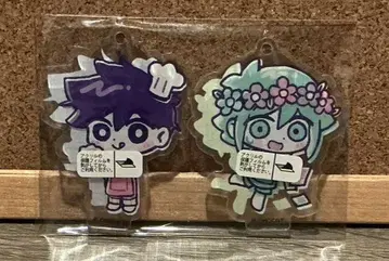 Omori Cafe 아크릴 키링 히로/바질