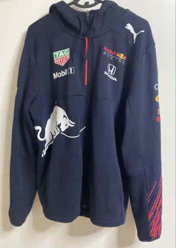 새상품급 PUMA Red Bull Racing 후드티 남성용 L 사이즈