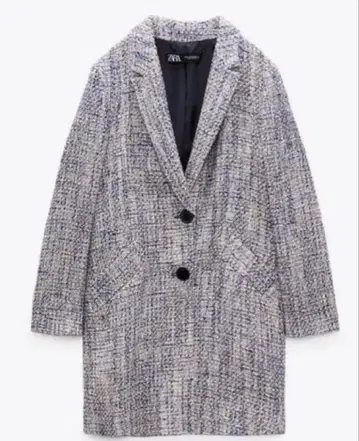 ZARA 멀티 컬러 코트 L 사이즈