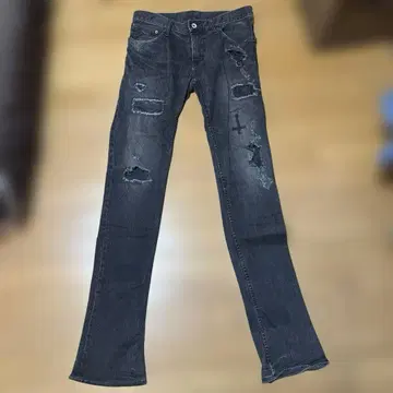 lgb 르그랑블루 크로스 데님 블랙 30