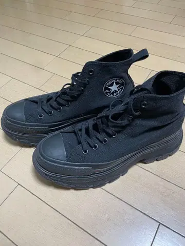 CONVERSE 하이컷 스니커즈 블랙 26.5