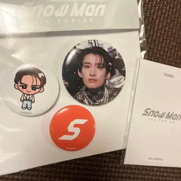 Snow Man 1st POPUP 타이베이 한정판