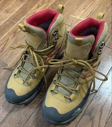 The North Face 등산화 브라운/레드