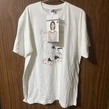 나카타 카나 생탄 기념 T셔츠 (엽서 포함) 화이트 L 사이즈