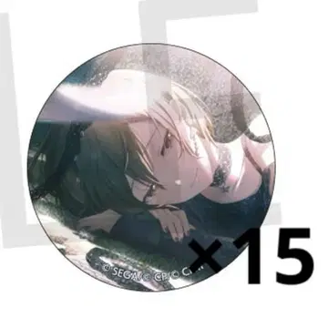 MEIKO 글리터 캔뱃지 42B