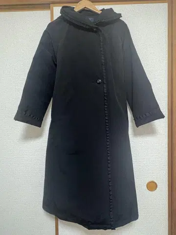 M'S GRACY 블랙 롱 코트 42