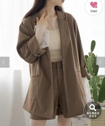 Kastane 브라운 카제 테일러드 자켓