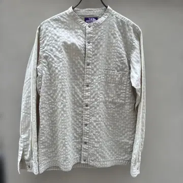 THE NORTH FACE PURPLE LABEL 스탠드 카라 셔츠