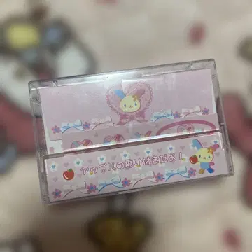 당시 물건 우사하나 산리오 미니 레터 메모장 2004