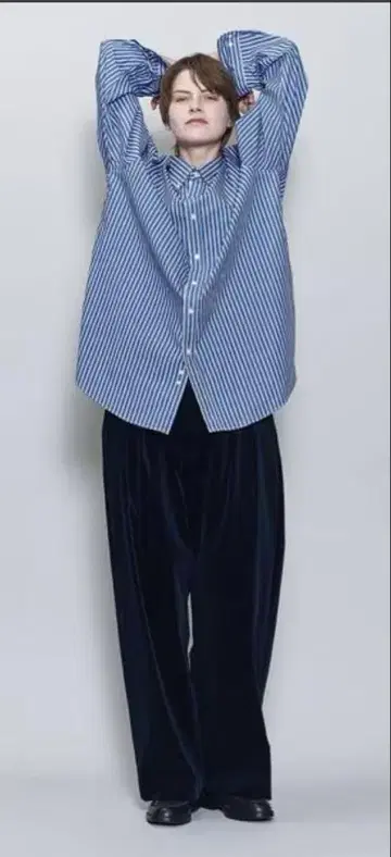 BrooksBrothers x 6(ROKU) STRIPE BD SHIRT