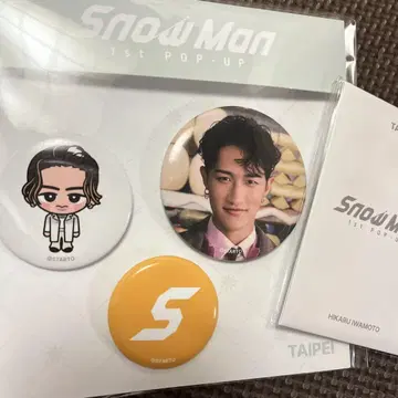 Snow Man 1st POPUP 타이베이 한정판
