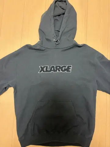 XLARGE 블랙 후드티 M