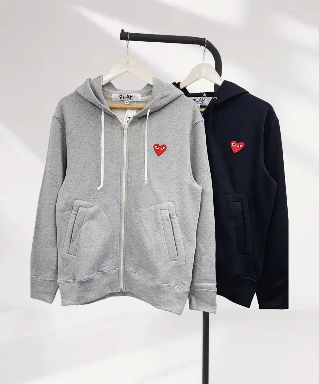 [New Product/Genuine/Free Shipping] Comme des Garçons Unisex Hooded Zip-Up