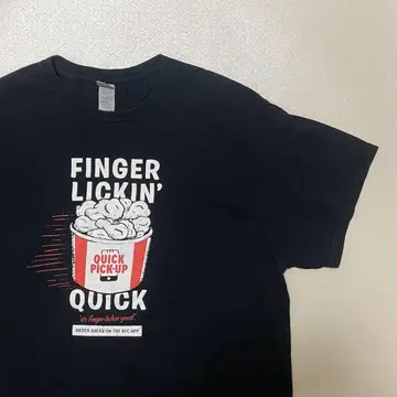 XL 사이즈 KFC T셔츠 Finger Lickin' GoodGILDAN