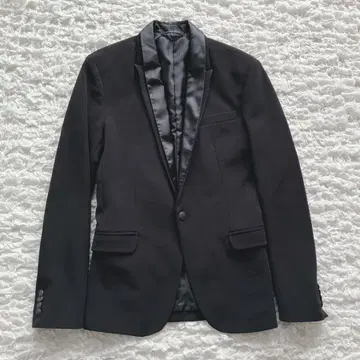 새상품급 ZARAMEN 턱시도 자켓 S 블랙