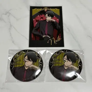 도원암귀 TSUTAYA 옥좌 무타노 무진 캔뱃지 특전 카드