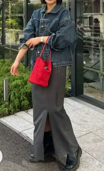 시너리 걸치기만 해도 멋스러운 데님 자켓