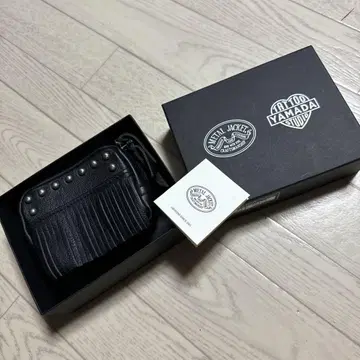 TATTOO STUDIO YAMADA 파우치 가죽 바이커