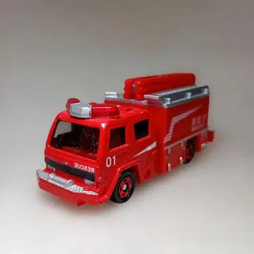 토미카 특별출동! 하이퍼레스큐대 구급차 크레인 장비 미니카