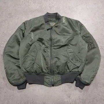 90s ALPHA INDUSTRIES MA-1 USA제 그랜드 크루 L