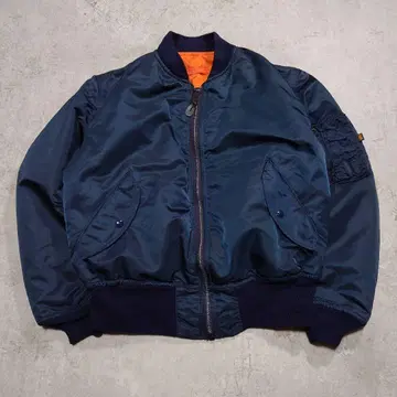 80s 90s ALPHA INDUSTRIES MA-1 USA제 L