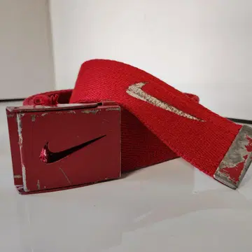 Nike 빨간색 벨트 Vintage