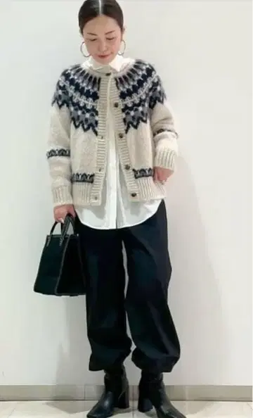 AK+1 / 하이카운트 포플린 이지 팬츠 36