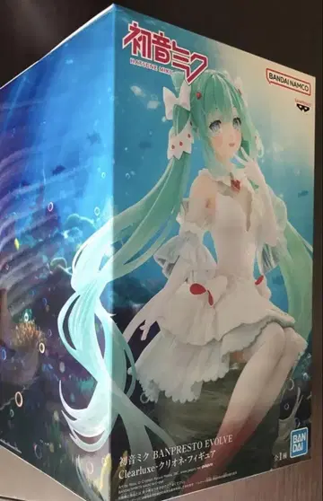 BANPRESTO 하츠네 미쿠 Clearuxe 피규어