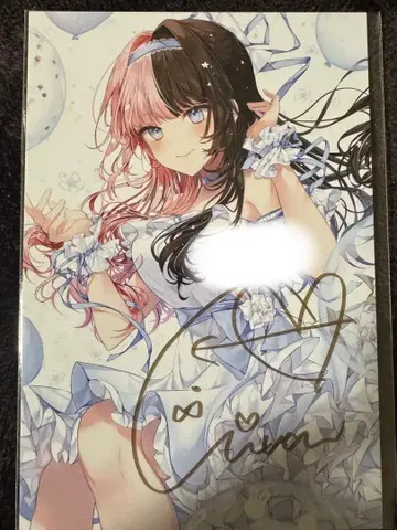 타치바나 히나노 친필 사인 2022