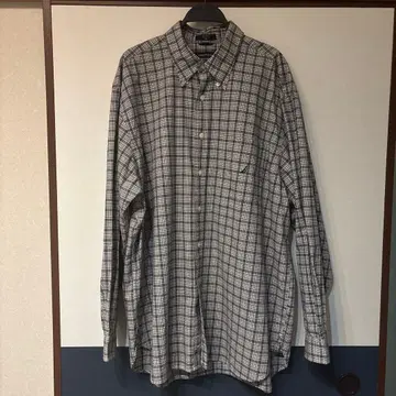 NAUTICA 체크 무늬 셔츠 XL
