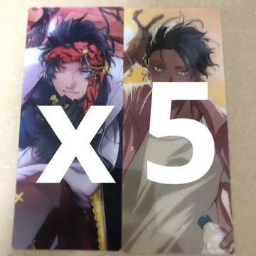 FGO 최종 재림전 편성 화면풍 카드 바솔로뮤 5set
