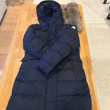 피레넥스 그레노블 다운 코트 퍼 다크 네이비 40L 사이즈