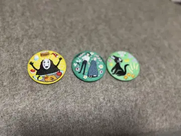 스튜디오 지브리 캔뱃지 세트