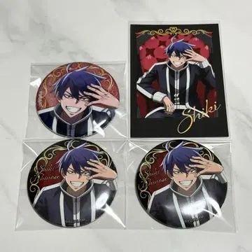 토겐안키 TSUTAYA 옥좌 이치노세 시키 캔뱃지 특전 카드