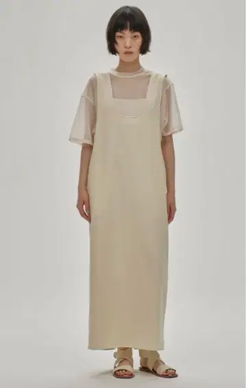 TODAYFUL Uneck Piping Dress 38 ECRU