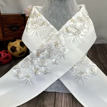 화려한 자수 장식용 깃 일본제 새상품