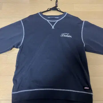 Dickies 다크 그레이 크루넥 트레이닝복