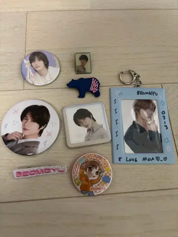 TXT [범규] 캔 배지 트레이딩 카드 세트