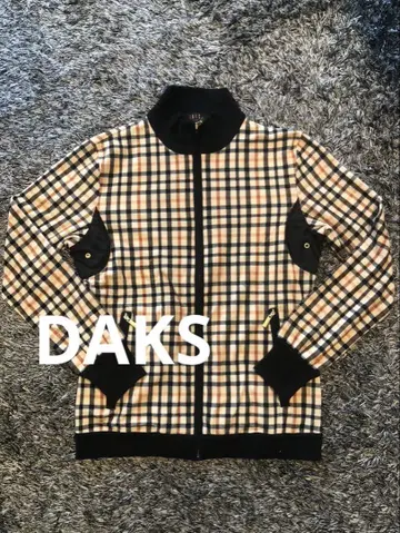 DAKS 체크 무늬 여성용 자켓 M 사이즈 일본제