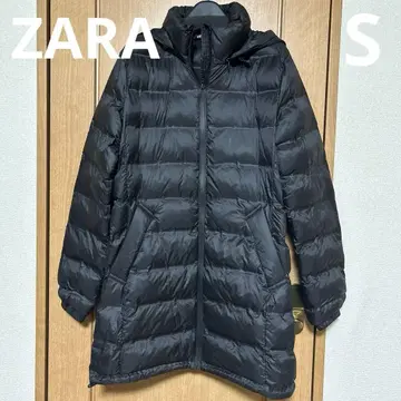 ZARA 후드 부착 퍼프 자켓