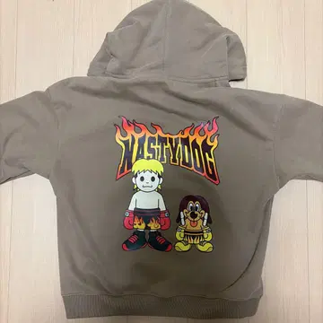 Nasty Dog 브라운 후드티