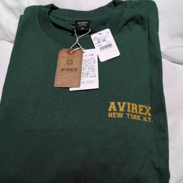 AVIREX 그린 T셔츠 M