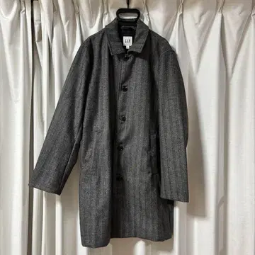 GAP 체스터 코트 남성용 M 사이즈 그레이 미사용 새상품