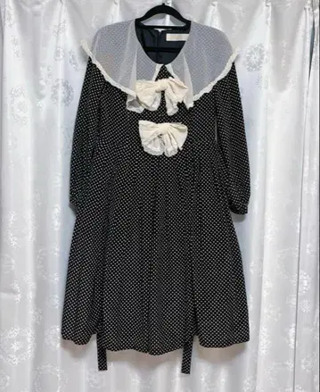 Leur Getter 레트로 도트 원피스