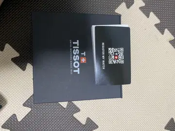 TISSOT 자동 와인딩 남성용 시계 실버/골드