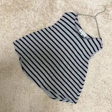 [ 고품질 ] ROPE PICNIC 보더 슬리브리스 티셔츠 38