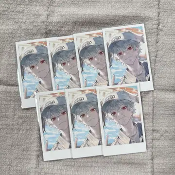 니지산지 ChroNoiR Blue Memories 폴라로이드 쿠츠하 N