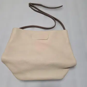 안사 가죽 숄더백