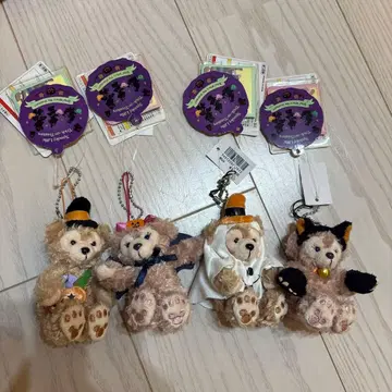 디즈니 더피 셰리 메이 할로윈 봉제 인형 스트랩