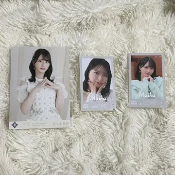 = LOVE 사사키 마이카 브로마이드 미니 사진 3장 세트